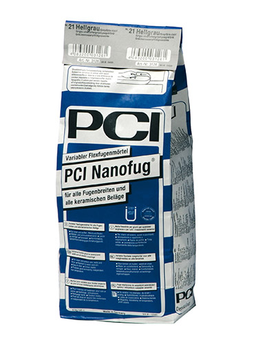 Затирка на цементной основе эластичная PCI Nanofug (Нанофуг) темно-коричневый 4 кг