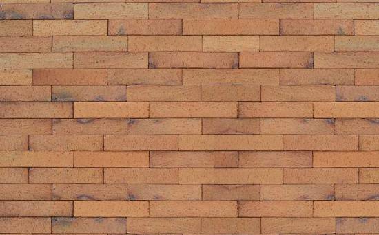 Клинкерная тротуарная брусчатка ригельная ABC Kopenhagen gelb-kohlebrand, 292х71х52 мм